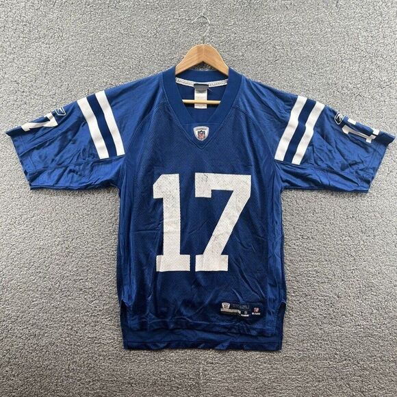 Reebok On Field Vintage Austin Collie #17 Jersey Mens Small Indianapolis Colts - Picture 1 of 6